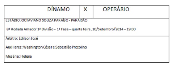 Arbitragem jogo atrasado - Dínamo x Operário